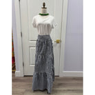 navybleu nancy skirt navy gingham