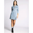 Ora Dress in Bright Denim - Marj & Lizzie