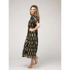 Kris Dress Deco Black - Marj & Lizzie