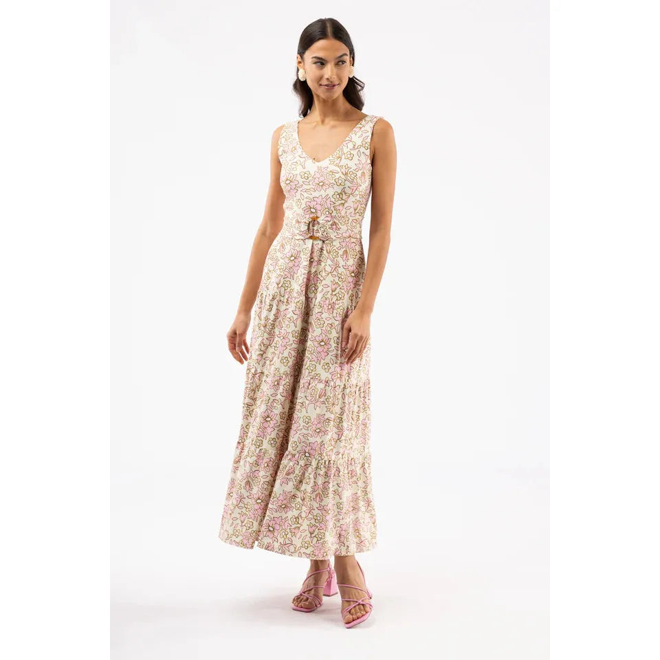 smith-quinn-womens-spring-rtw-collection-printed-signature-stretch-ginger-dress-macaron-petals 11147-1320
