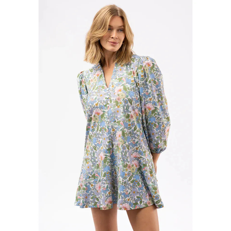 hazel dress forget me not smith&quinn