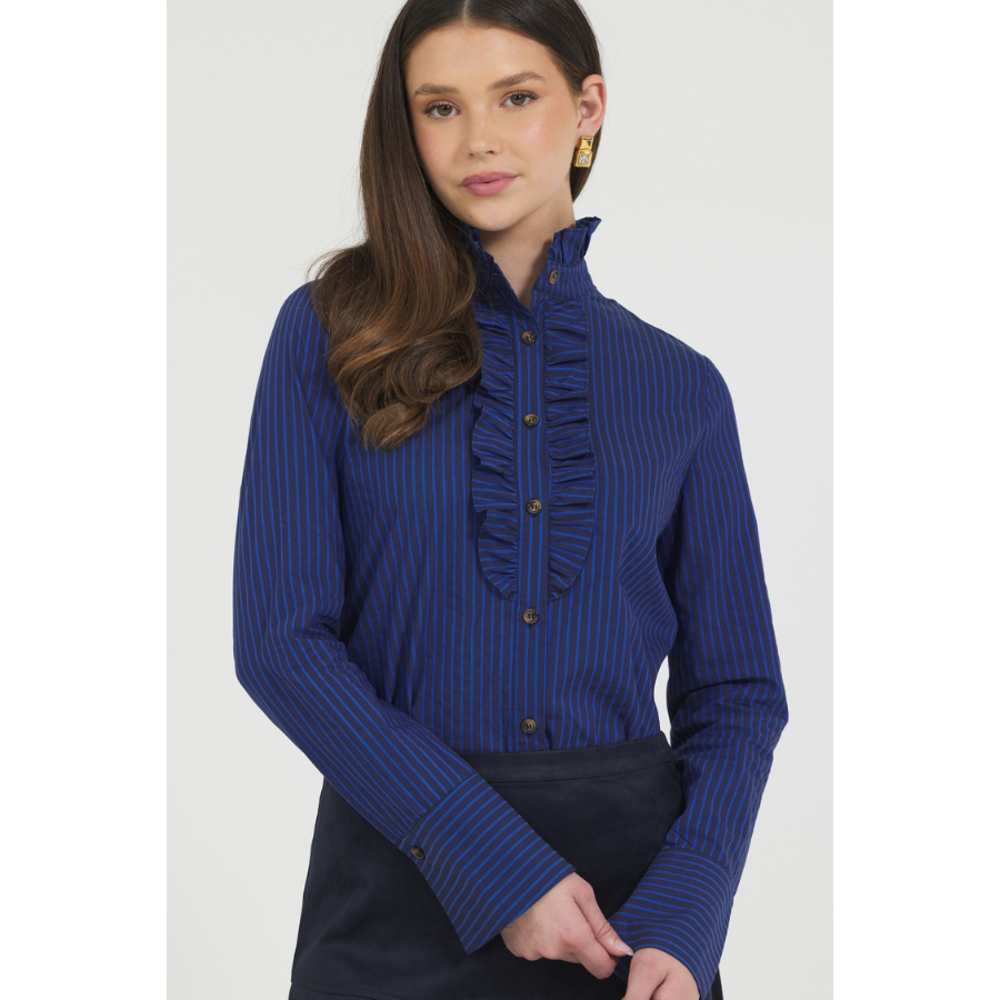 Stellah, Top, Blouse, SK9816, Blue