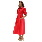 Axel Dress in Red - Marj & Lizzie