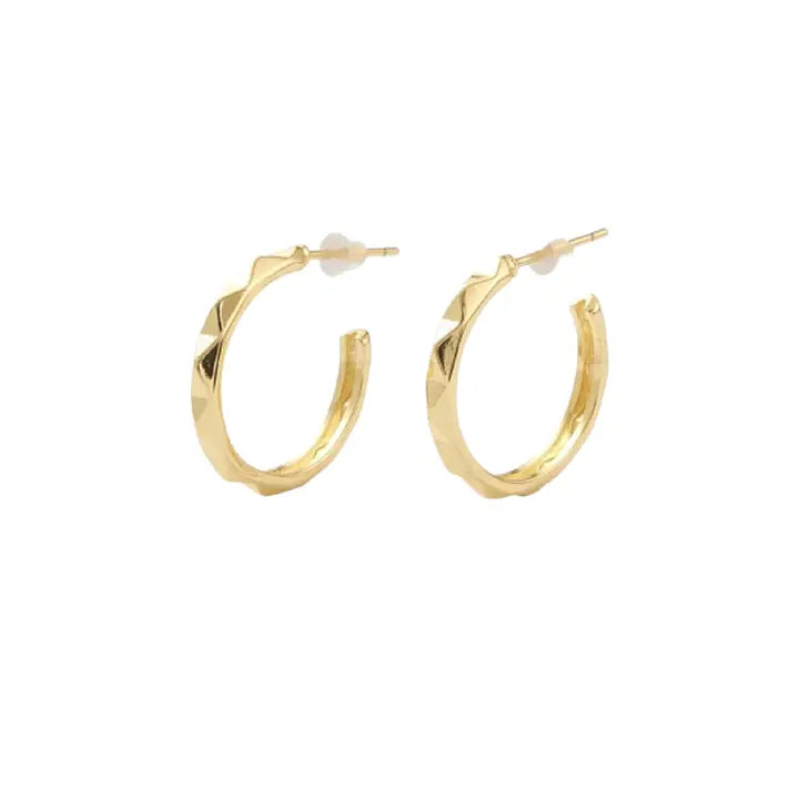 zig zag gold filled earrings market and king