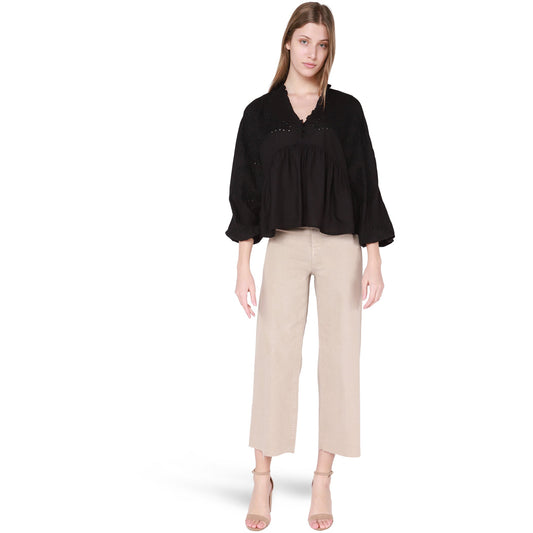 High Rise Tan Pants